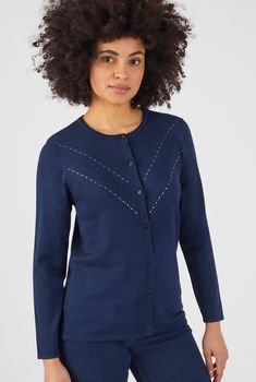 Cardigan Viscose Lenzing™ EcoVero™*