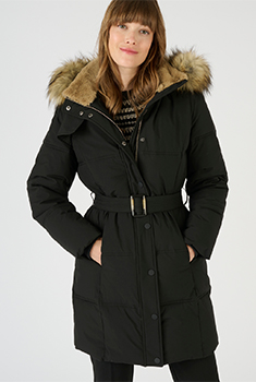 Parka matelassée avec bavolet Thermolactyl