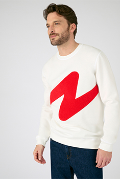 Sweat-shirt molletonné Thermolactyl édition anniversaire Damart