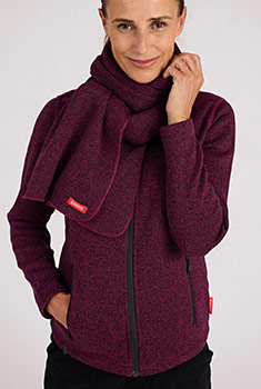Uniseks sjaal in warme fleece, Thermolactyl