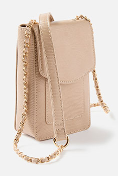 Sac pochette bandoulière chaînette