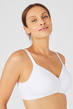 Soutien-gorge sans armatures post-opératoire, ouvert devant