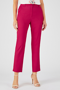 7/8 broek met stretch, soepel