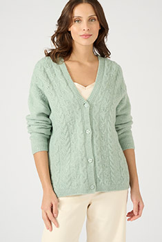 Cardigan Fantasietricot in Thermolactyl