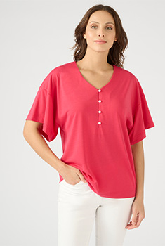 T-shirt met kimono-mouwen Climatyl