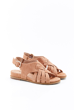 Sandales multibrides croisées