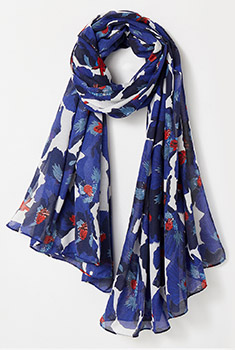 Sjaal soepel met print