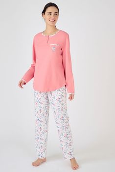 Set van 2 pyjama's in jersey, zuiver kamkatoen