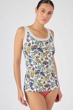 Débardeur maille jersey coton peigné biologique stretch