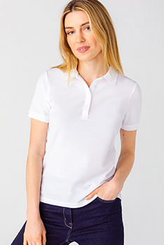 Polo maille piquée