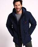 Waterafstotende parka met capuchon voor heren Thermolactyl