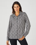 Overhemdblouse tricot warm