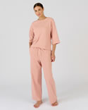 Pyjama van wafeltricot