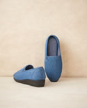Pantoufles effet jean