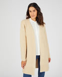 Lang vest van siertricot