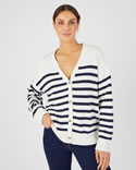 Vest, effen of met marinièrestreep