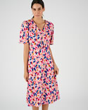 Robe larges plis effet drapé