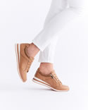 Amortyl sneakers met zigzagmotief