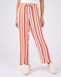 7/8e broek van crêpestof zuivere viscose  vezels
