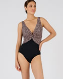 Gedrapeerd badpak Perfect Fit by Damart