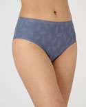 Midi-slip met kanteffect