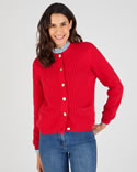 Cardigan pur coton