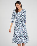 Jurk van warm tricot