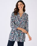 Tunique créponnée pure viscose
