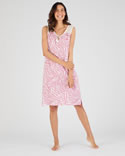Chemise de nuit en maille jersey pur coton