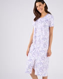 Chemise de nuit en maille jersey pur coton