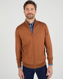 Gilet zippé col montant