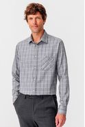 Chemise grattée Thermolactyl carreaux fenêtre