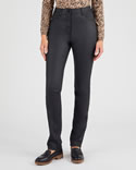 5-pocket gecoate broek