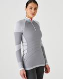 T-shirt col zippé Activ Body Thermolactyl femme