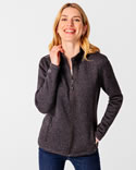 Fleecevest met opstaande kraag, Thermolactyl, dames