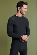 T-shirt met ronde hals, Comfort Thermolactyl® 4, heren