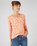 Pull in soepel tricot, effen of gebloemd