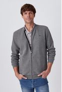 Gilet molleton zippé