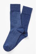 Lot de 2 paires de chaussettes mélange soie et Thermolactyl