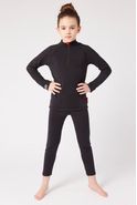 T-shirt col zippé Comfort Thermolactyl 4 enfant