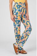 Pull-on broek in ribtricot met stretch