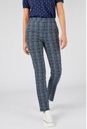Pull-on broek in stretchstof met print