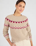 Pull jacquard Thermolactyl.