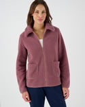 Veste de détente polaire moelleuse