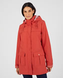 Parka casual lichtgewicht waterafstotend