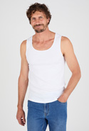 Singlet Essential ribtricot