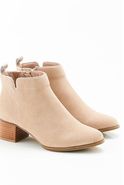 Boots croûte de cuir vachette déperlant fantaisie