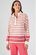 Marinière-sweater in katoenmix