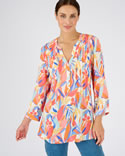 Tuniek crêpe vezels pure viscose Lenzing™ EcoVero™