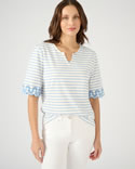 Blouse in biologisch katoen